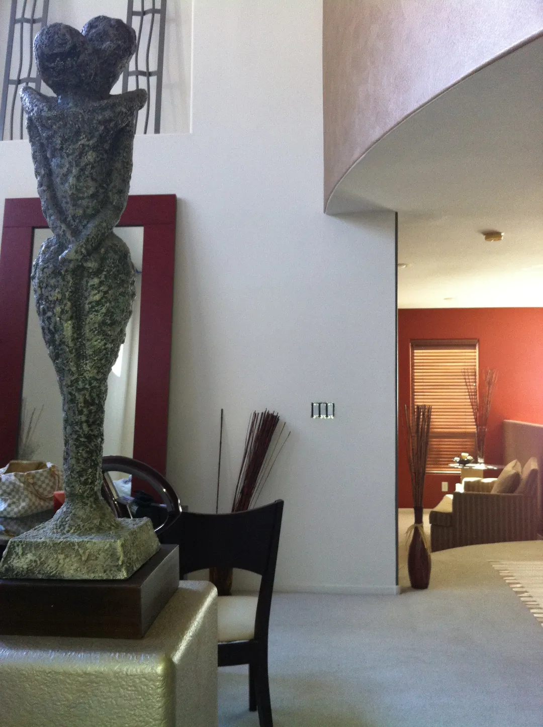entrance statue